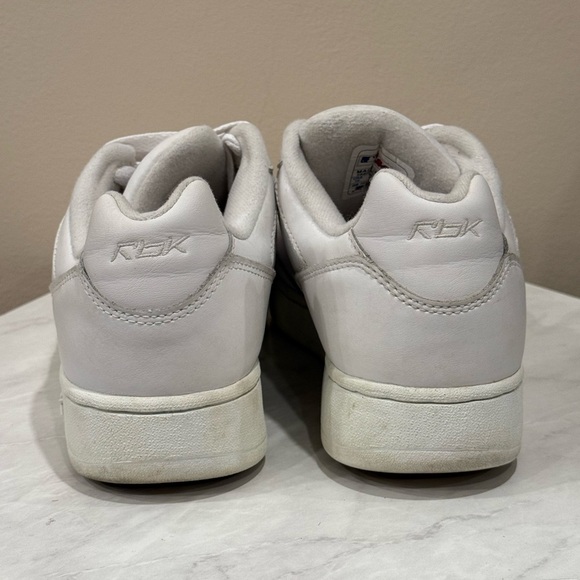 🔥Reebok Red Sox Y2K White Sneakers Man’s Sz 10 EUC🔥